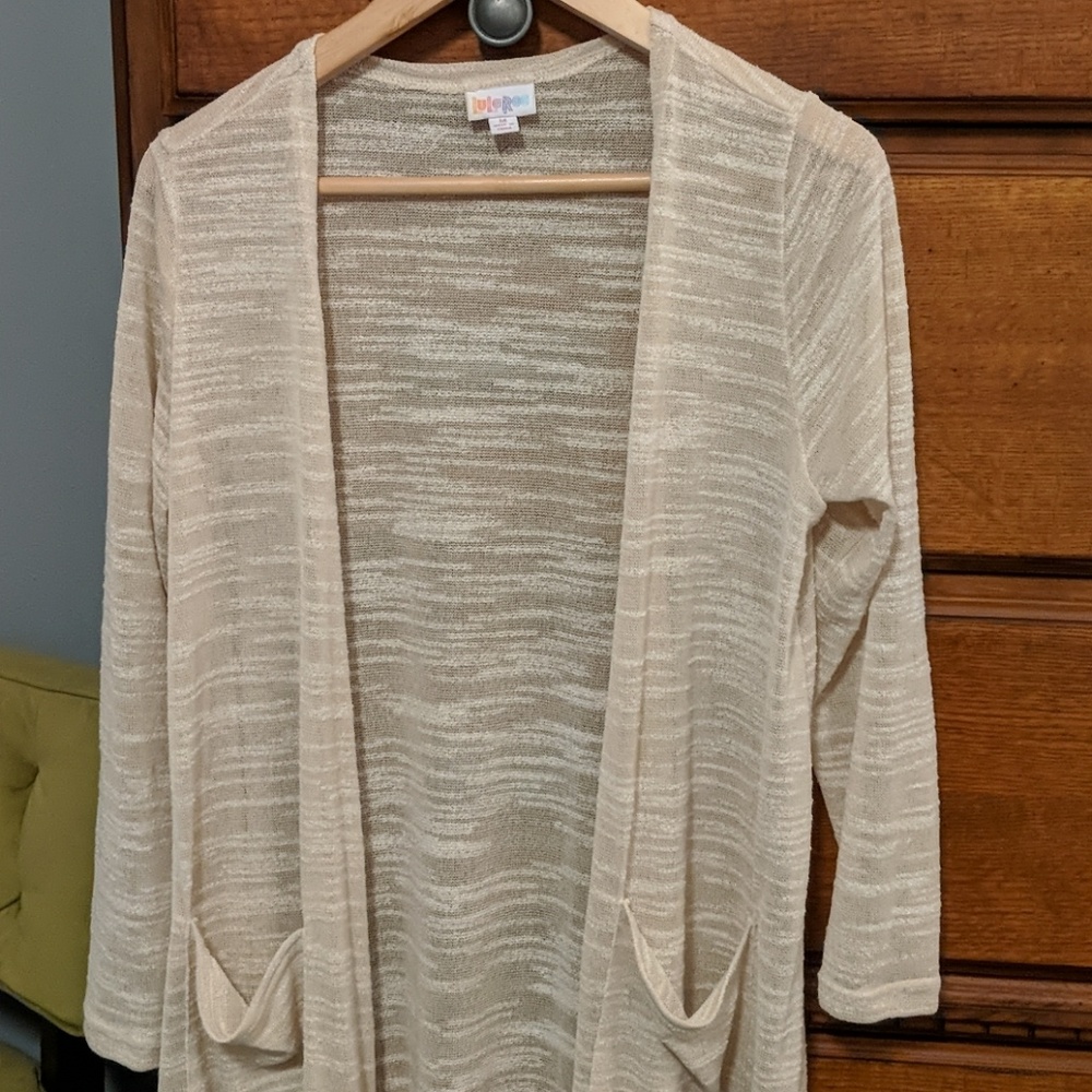 Cream lularoe sarah